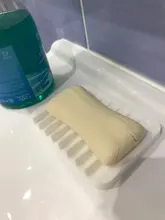 Platos de silicona para jabón, soporte para Barra de jabón con drenaje automático, recipiente para jabón, bandeja de la esponja, escurridor, platos para baño, ducha, bañera, cocina