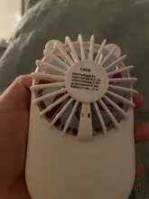 Mini ventilador portátil de mano para viaje y oficina, ventiladores de sobremesa recargables con USB, 3 modos ajustables, para verano, 1 unidad