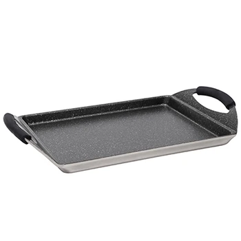 Grill (36 cm), BERGNER, made of chrome-cast aluminium, from the Gravity collection
Grill (36 cm), BERGNER, made of chrome-cast aluminium, from the Gravity collection