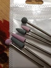 6 unids/pack de uñas de fresado Rotary Burr para archivos de uñas cutícula limpio brocas aparatos para manicura herramientas de arte