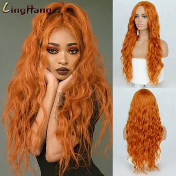 LING HANG Long Wave Wig Middle Natural High Temperature Synthetic Role-Playing Wig Suitable for Black / White Women
LING HANG Long Wave Wig Middle Natural High Temperature Synthetic Role-Playing Wig Suitable for Black / White Women