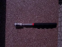 Captador magnético telescópico ajustable, mango extensible de largo alcance, herramienta práctica para recoger tuercas/perno/tornillos, varilla de succión