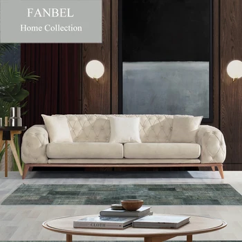 FANBEL Furiniture sofa livingroom set single chair wood frame luxury LIZBON 
FANBEL Furiniture sofa livingroom set single chair wood frame luxury LIZBON