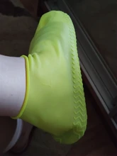 Cubierta de zapatos impermeable de alta elasticidad, cubierta de silicona resistente al desgaste para lluvia, organizadores de zapatos Unisex, Botas de lluvia, días lluviosos