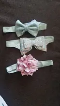 Conjunto de Diadema con lazo para niñas pequeñas, Bandage para la cabeza, prendas para la cabeza para niños, diadema de flores, accesorios de ropa infantil, 3 uds.