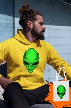 Angemiel Wear Green Alien Yellow Men 'S Hooded Sweatshirt Bags Kombin
Angemiel Wear Green Alien Yellow Men 'S Hooded Sweatshirt Bags Kombin