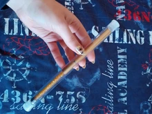 Monja-cepillo de tallado de diamantes de imitación para manicura, delineador de líneas francesas de Gel acrílico UV, herramienta de dibujo