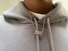 Collares con número de año personalizados para mujer, regalo de cumpleaños personalizado de año 1980 a 2020