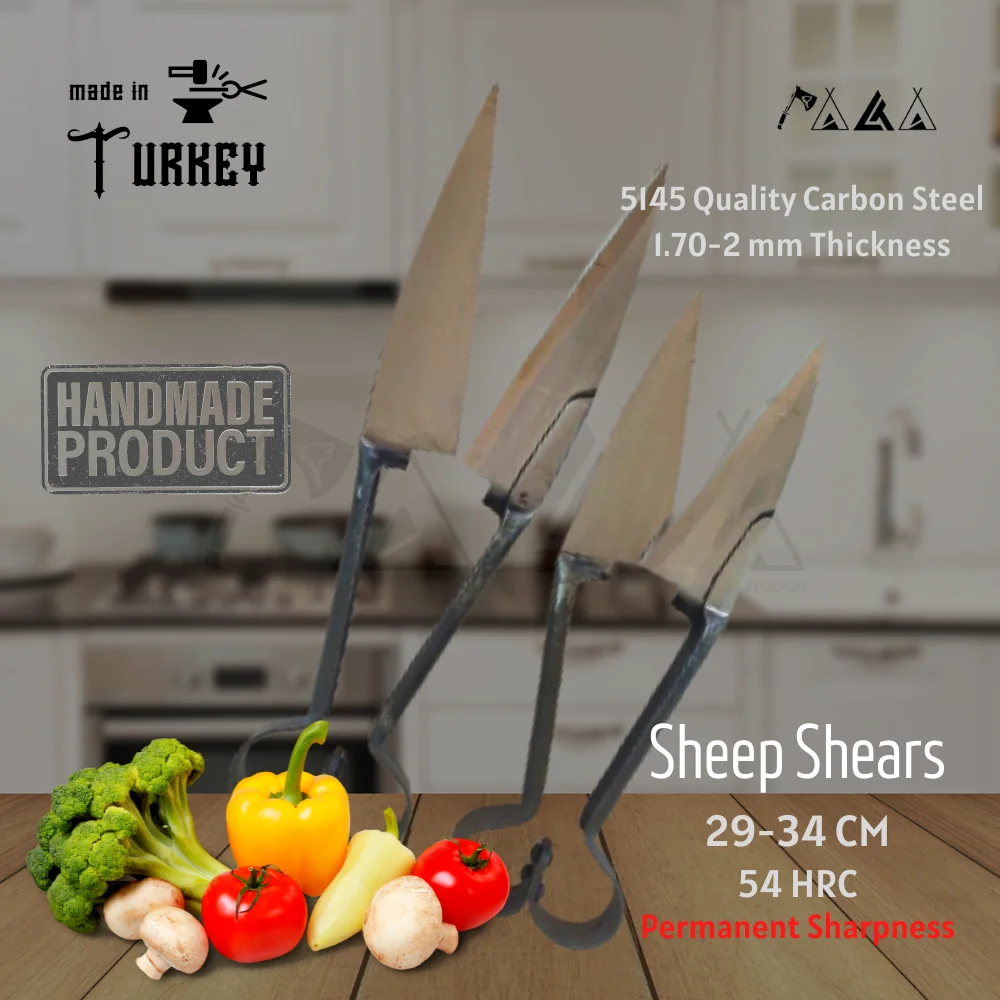 ATASAN Curved Scissors Sheep Shears Vegetable Scissors Handmade High Quality Professional Stainless Steel Healthy 
ATASAN Curved Scissors Sheep Shears Vegetable Scissors Handmade High Quality Professional Stainless Steel Healthy