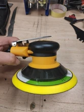 Lijadora de aire neumática de 5/6 pulgadas, herramienta de pulido, máquina de Palma Orbital aleatoria, amoladora para el cuidado de la pintura del coche, eliminación de óxido