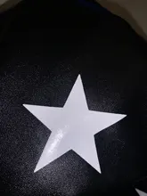 Elegant Skirt SHEIN Star-Print Summer A-Line Mid-Waist Black Geometric