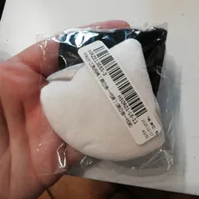 Esponjilla en polvo triangular de terciopelo, 1/2 Uds., Mini esponja de Maquillaje facial, cosmética, suave, de algodón, para cara, lavable, ligera