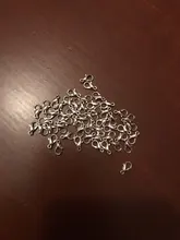 Abalorios de plata y oro de acero inoxidable, ganchos de cierre de langosta, accesorios para fabricación de joyas, Diy, llavero hecho a mano, collares