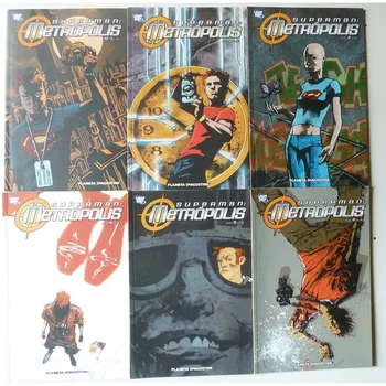 SUPERMAN METROPOLIS full collection #1 to 6, DC COMICS, ED. Planet-2006, 1ª ED. Spanish, author DANIEL zezezelij
SUPERMAN METROPOLIS full collection #1 to 6, DC COMICS, ED. Planet-2006, 1ª ED. Spanish, author DANIEL zezezelij
