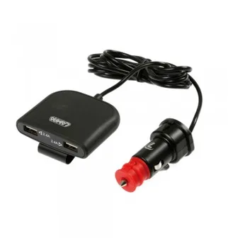Charger 4 ports USB quick charge 7800 mA 12/24V CABLE 180 CM 
Charger 4 ports USB quick charge 7800 mA 12/24V CABLE 180 CM