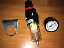 PNEUMATIC-FILTER Compressor Reducing-Valve-Oil Afr2000-Gauge Water-Separation 1pc Air-Treatment-Unit