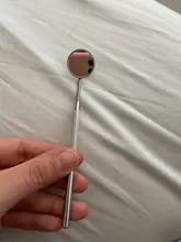 Espejo Dental Para Boca, multifunción, control de extensión de pestañas, acero inoxidable, blanqueamiento Dental, limpieza Oral, accesorios de pestañas, herramientas