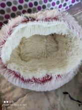 Dog Bed Nest Sofa-Cushion Cat-Bed-House Puppies Donut-Cave-Cuddler Warm-Sleeping-Bag