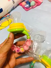 Chupete de dentición 3 en 1 para bebé, biberón para aprender a alimentar a bebé, comida fresca, fruta, leche, con mango de paja de agua potable