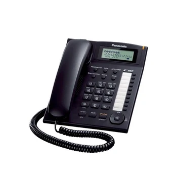 Landline Telephone Panasonic KX-TS880EXB LCD Black
Landline Telephone Panasonic KX-TS880EXB LCD Black