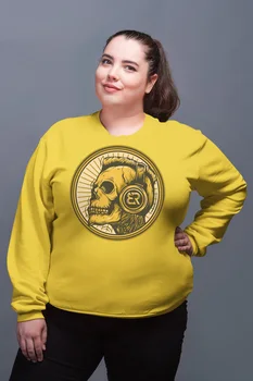 Angemiel Wear Gold Plaque Skeleton Yellow Women Sweatshirts
Angemiel Wear Gold Plaque Skeleton Yellow Women Sweatshirts