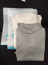 Hooyi bebé niño ropa 100% de algodón puro de monos recién nacidos de cuello alto prematuro ropa camisas Tops 0 1 2 3 años Pijamas suave