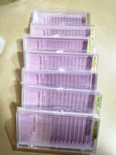 Pestañas SONG 0,07, 0,10mm de grosor, Tallo largo, plumas voluminosas prefabricadas, para salón y pestañas profesionales