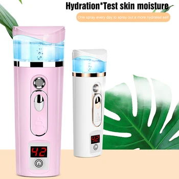 Portable Mini Facial Steamer USB Nano Sprayer Humidifier Skin Tester Facial Moisturizing Machine Skin Care Nebulizer Spray
Portable Mini Facial Steamer USB Nano Sprayer Humidifier Skin Tester Facial Moisturizing Machine Skin Care Nebulizer Spray