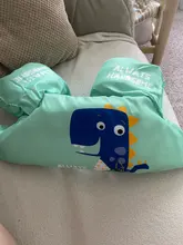 Flotador de seguridad inflable para niños, flotador de seguridad, flotador de seguridad para nadar, brazaletes de dibujos animados, accesorio de juguete de agua para aprender a nadar