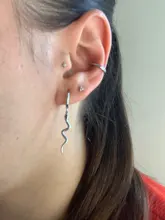 XIYANIKE aro-pendientes de plata de primera ley diseño geométrico para mujer, aretes, aros, plata esterlina 925, estilo Hip Hop, Punk, fiesta, venta al por mayor