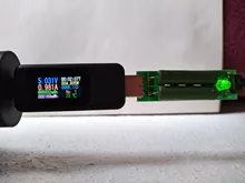 Voltímetro Digital de CC, amperímetro, medidor de corriente de voltaje, amperímetro, Detector, cargador tipo batería externa, probador USB 13 en 1