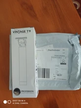 Maquinilla eléctrica para cortar el pelo T9 para hombre, afeitadora inalámbrica, recortadora de barba, Máquina para cortar cabello de barbero de 0mm, 2021