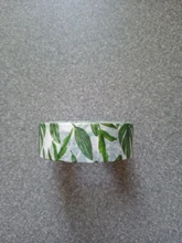 Cinta adhesiva decorativa de hojas verdes, cinta de papel Washi bonita de 15mm X 10m para álbum de recortes, suministros para escuela y oficina