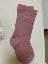 Lawadka-Calcetines de algodón hasta la rodilla para niña, medias de rayas para bebé niña hasta la rodilla, de invierno para niño, moda para niño