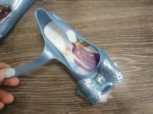 Disney-sandalias de princesa Elsa para niños y niñas, zapatos de animales, Mini Melissa, Lovely Melissa