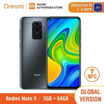 Global Version Xiaomi Redmi Note 9 3GB RAM 64GB ROM (Brand New / Sealed) redminote9, note9, Smartphone mobile 
Global Version Xiaomi Redmi Note 9 3GB RAM 64GB ROM (Brand New / Sealed) redminote9, note9, Smartphone mobile