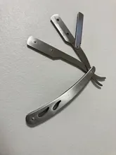 Afeitadora de corte recto para salón de barbería, afeitadora de garganta, Rasoirs Rasoi