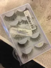 Pestañas postizas de visón suave 3D, 5 pares con pegamento, Estilos mixtos, visón largo Natural, hechas a mano, maquillaje de pestañas completo