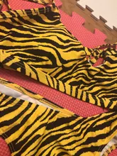 Microbikini con patrón de tigre de talla grande para mujer, traje de baño con forma de triángulo, conjunto de bikini con cuello Halter y espalda descubierta, bañador brasileño 2020