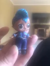L O L ¡Sorpresa! Juego de muñeca brillante con ropa y zapatos para niño, juguete Punk, edición limitada