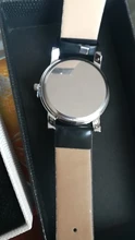 Reloj de pulsera sencillo informal para hombre y mujer, banda de reloj de cuero PU con esfera redonda para parejas, XRQ88