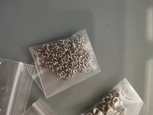 Conectores de anillos partidos de acero inoxidable abierto, accesorios de fabricación de joyería, oro y plata, 4, 5, 6 y 8mm, 200 Uds.