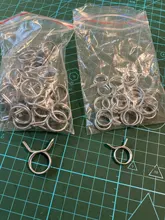 Envío gratis de 20 piezas M6-M23 combustible tubo flexible tubo primavera Clips pinzas Kit de surtido de la motocicleta para la motocicleta Scooter ATV