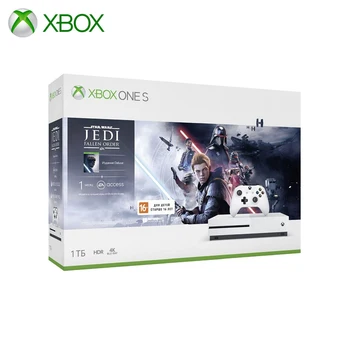 Game console Xbox One S 1TB game Star Wars fallen order + 1 m EA Access
Game console Xbox One S 1TB game Star Wars fallen order + 1 m EA Access
