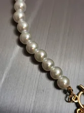 Gargantilla de perlas góticas para mujer, Collar de Color dorado, colgante Lasso, joyería en el cuello, cadena de cuentas, Gargantilla para niña, Kpop