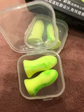 Tapones para los oídos de espuma suave, 4 unidades/caja, ayuda para que se rasquen los oídos, reducción de ruido, descanso de viaje, tapones de prevención de ruidos para los oídos, insonorizados