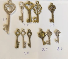 10 Uds. De colgantes de Metal Vintage con dos colores variados para fabricación de joyería Diy, joyería hecha a mano