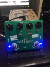 Caline CP-20-Pedal de efectos de guitarra Crazy cactus, Overdrive, True Bypass, accesorios para guitarra de aleación de aluminio, efecto Pedal