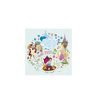 CANVAS 30X30 CM DISNEY PRINCESS BE TRUE