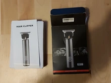 Mini maquinilla eléctrica para cortar el pelo para hombre, cortadora de pelo profesional sin cable con pantalla LCD, recargable por USB